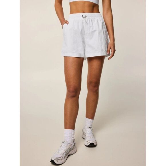 Greyson Pants - NWT Greyson Wind Ultra-Light Short Arctic White Sports Running Gym Workout Sz L